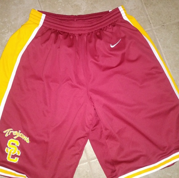 usc basketball shorts